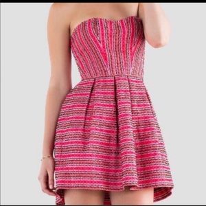 Francesca’s Strapless Dress